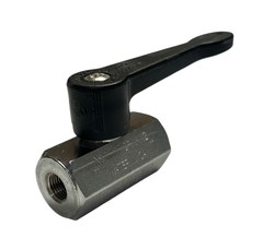Hypro Plated Brass Ball Valve FNPT 1/8″ X 1/8″, 300 PSI – 90FFL18