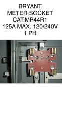 New Westinghouse Bryant Quick-Pack MP Meter Socket Breaker Buss Kit 125 amp Max.