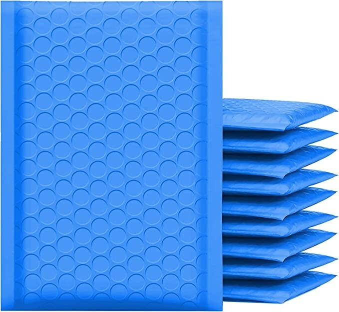 SuperPackage® 200 #2 8.5 X 11 Poly Bubble Mailers Padded Envelopes-Blue