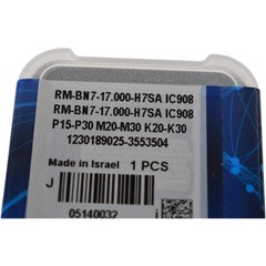 NEW Iscar RM-BN7-17.000-H7SA IC908 Carbide Reaming Head 17mm H7 Toler