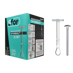 (Pack of 200) – 100 Anchors + 100 Bolts – – 3/16″ Heavy-Duty Drywall Anchors …