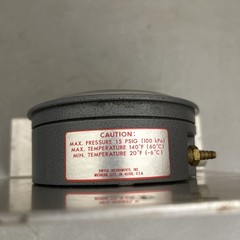 Dwyer Instruments 2300-0 Dwyer Magnehelic Pressure Gauge, 0.25In To 0 To 0.25In