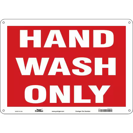 Condor 485N30 Hand Wash Only, 14 In W X 10 In H, Horizontal Rectangle,