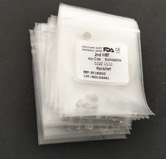 10Sets Dental Orthodontic Molar MBT/Roth 022 1st/2nd Non-Convertible Buccal Tube