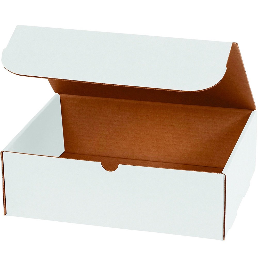 10x3x2 White Corrugated Shipping Mailers Packing Box Boxes Folding 100 To 1000