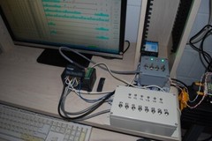 AutomationDirect D0-05DD DirectLogic PLC, 100-240VAC pwr, 8 DC ins, 6 DC outs.