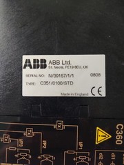 ABB C351/0100/STD Commander 350 Process Controller