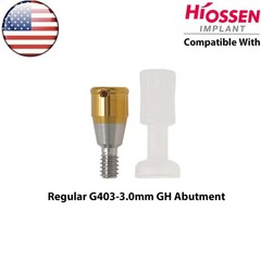 US Dental Overdenture Locator Abutment fit Hiossen Oss ET Mini/Regular Implants