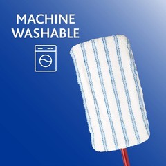 1Pcs Mop Head Replacement : Machine Washable Microfiber Refill