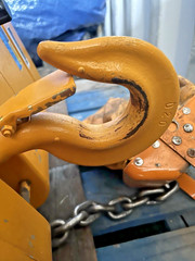 Harrington ER020L 2 Ton 4000LB Electric Chain Hoist 230/460V 3Ph 14 FPM