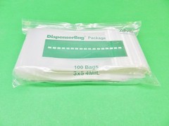 Zippit Bags Reloc 3×5 4mil Zip Seal Lock Reclosable Thick 3″ x 5″ Baggies 4 Mil