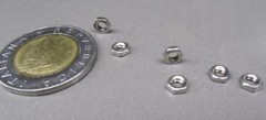 18-8 Stainless Steel Hex Nut RH, 4-40 x 3/16″ W x 1/16″ H, 300 pcs