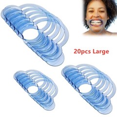 20pc Large Size Dental C type Cheek Retractor Oral Mouth Opener For Adult