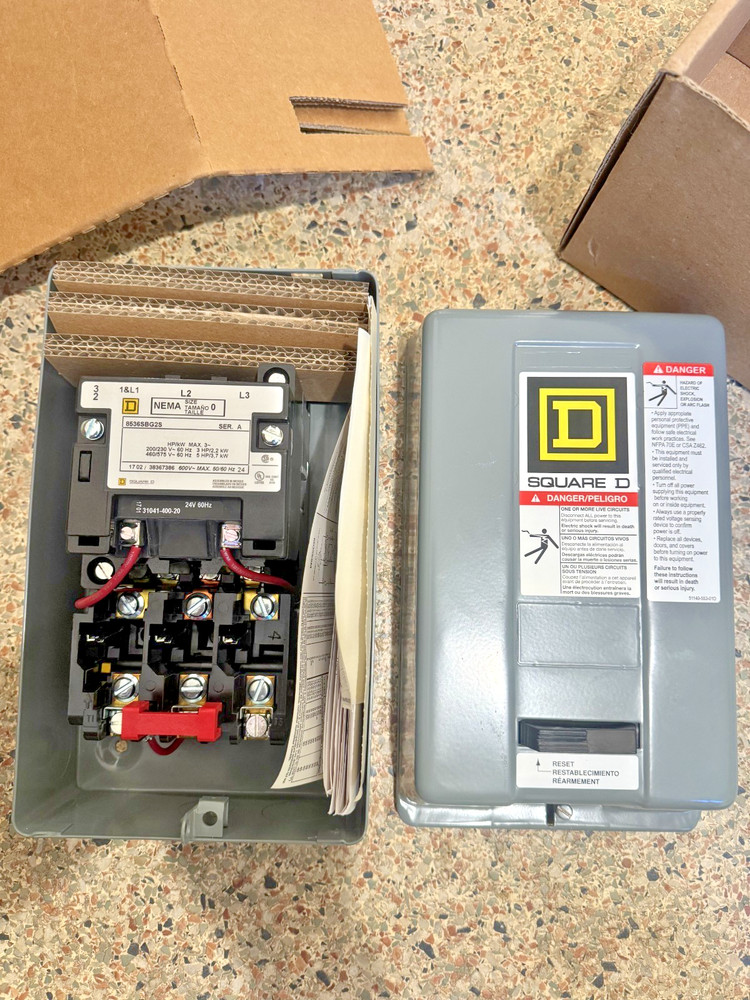 Square D NSB 8536SBG2V01S Non-Combination Starter EA NEW