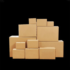 1-50pcs Corrugated Express cardboard boxes cardboard packaging box express boxes