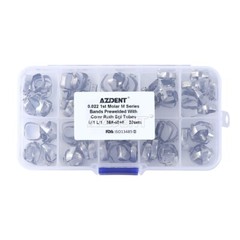 Dental Orthodontic Prewelded Bands Buccal Tubes M Series 1st Molar Roth.022
