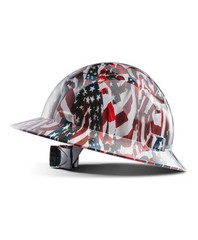 LANON Full Brim Hard Hat, OSHA Construction Work Approved, Charcoal Gray Design,