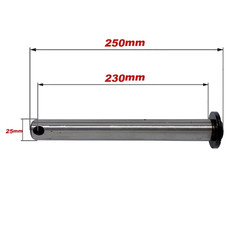 Mini Excavator Bucket Pin Bucket Link Pin 25mmX250mm For Cat Bobcat,JohnDeere US
