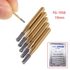 10-100*Dental Tungsten Steel Carbide Crown Cutting Bur For High Speed FG-1958 po