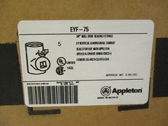 APPLETON EYF75 3/4″ EXPLOSION PROOF SEAL OFF EYS CROUSE HINDS