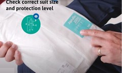 1 Pack Tyvek Coverall Bunny Suits With Hood Elastic Wrists and Ankles ALL SIZES
