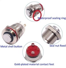 12mm Metal Waterproof