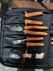 IDEAL 1000V Insulated Electrical Tool Kit w/ Screwdrivers Pliers Stripper Case