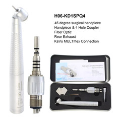 COXO Dental Surgical Handpiece 45° Angle KaVo MULTIflex Fiber Optic 4 Hole 6 Pin