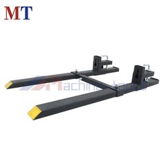 Clamp on Tractor Forks 60″ 4000lbs Pallet Forks Adjustable Bucket Forks