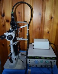 Iridex (iris medical) GL laser with Zeiss 30-SL link