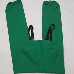 River City Sz M Overalls Protective Wear FLAME RESISTANT Green Rain PVC Tested