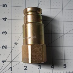 Parker FF-752-12FO Flat Face Hydraulic Coupler 1-1/4” Male -12 ORB