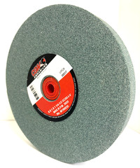8″ X 1″ X 1-1/4″ WITH BUSHINGS 80I GREEN BENCH WHEEL SILICON CARBIDE CGW 38517