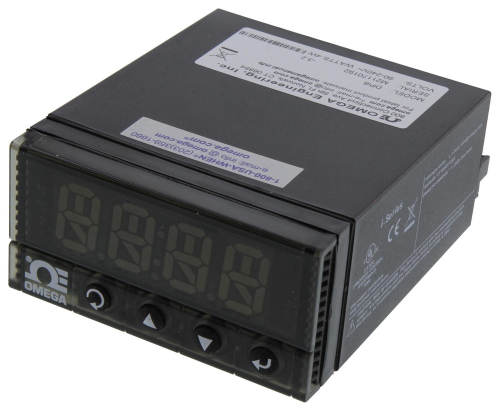 Omega Engineering Universal Input Digital Panel Meter 90-240vAC DP8PT-330-110