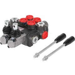 Monoblock Double Spool Valve with Handles SAE w/ ORB Fitting Fits Several Models