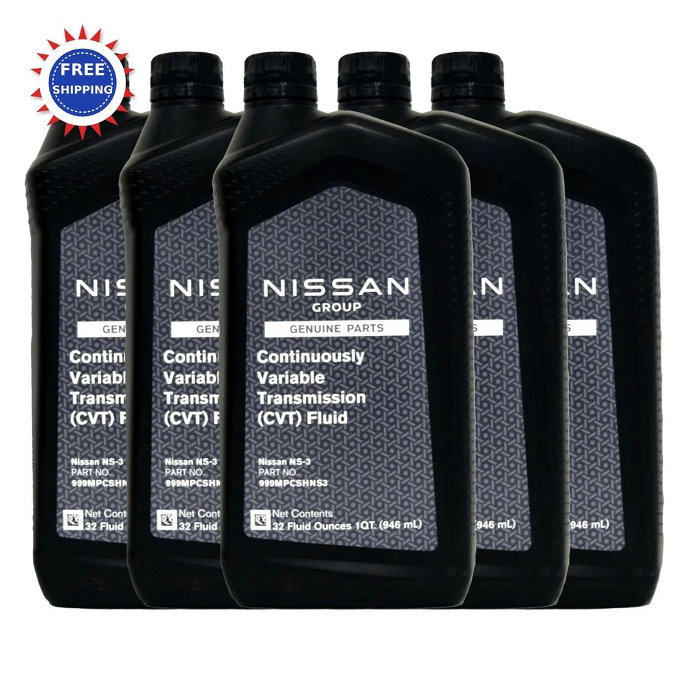 Nissan Genuine OEM CVT3 Transmission Fluid 999MPNS300P 5 Quarts