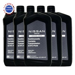 Nissan Genuine OEM CVT3 Transmission Fluid 999MPNS300P 5 Quarts
