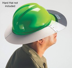 MSA 697410 Smoke Gray Sun Shield For MSA V-Gard Full Brim Hard Hats Only