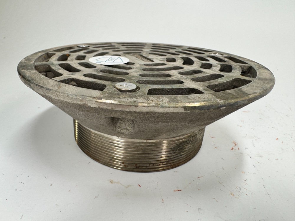 Josam 6A Super-Flo 6″ Nikaloy Round Top Strainer *USED, COND. AS SHOWN IN PICS*