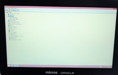 Oracle Micros Workstation 6 610 Win8.1 POS Touchscreen System w Stand Free Ship