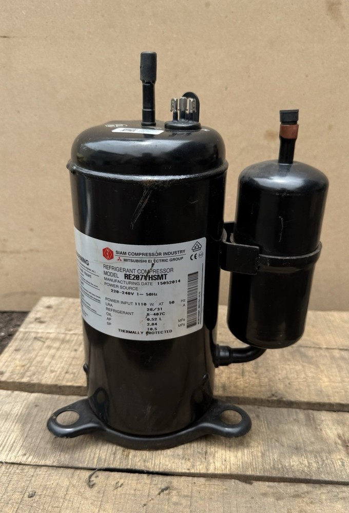 SIAM COMPRESSOR INDUSTRY RE-207VHSMT COMPRESSOR (MITSUBISHI ELECTRIC)