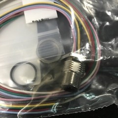 TURCK FSSD 8-0.5/S1505 ID# U15533 8pin M12 Bulkhead 0.5m Wires