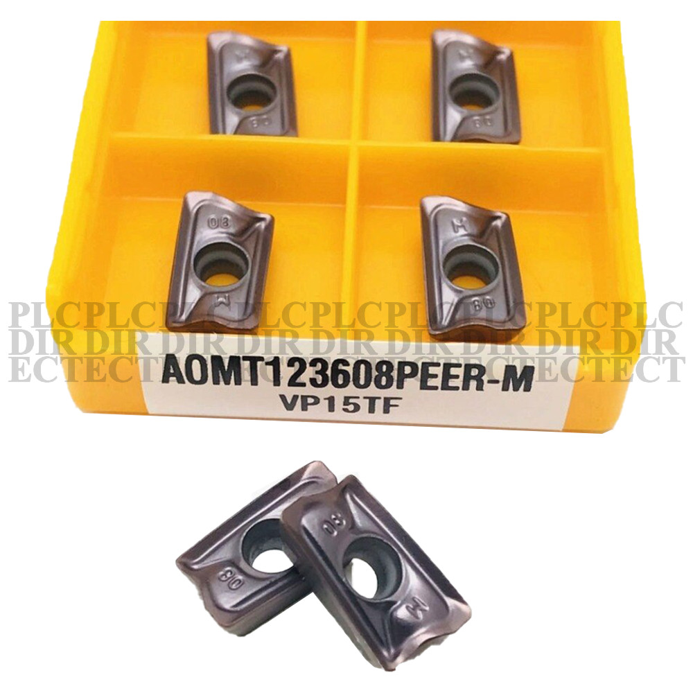 10PCS/ NEW Mitsubishi AOMT123608PEER-M VP15TF CNC Carbide Inserts
