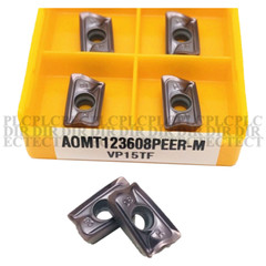 10PCS/ NEW Mitsubishi AOMT123608PEER-M VP15TF CNC Carbide Inserts