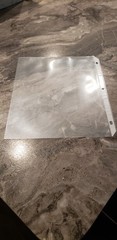 25 FULL SLEEVE 3 HOLE PUNCH 11″ X 8.5″ SHEET PROTECTORS +5 WRITE ON TAB DIVIDERS