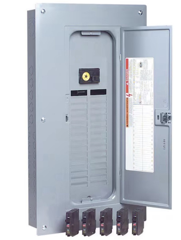 Main Breaker Plug-On Neutral Load Center QO 100 Amp 32-Space 32-Circuit Indoor