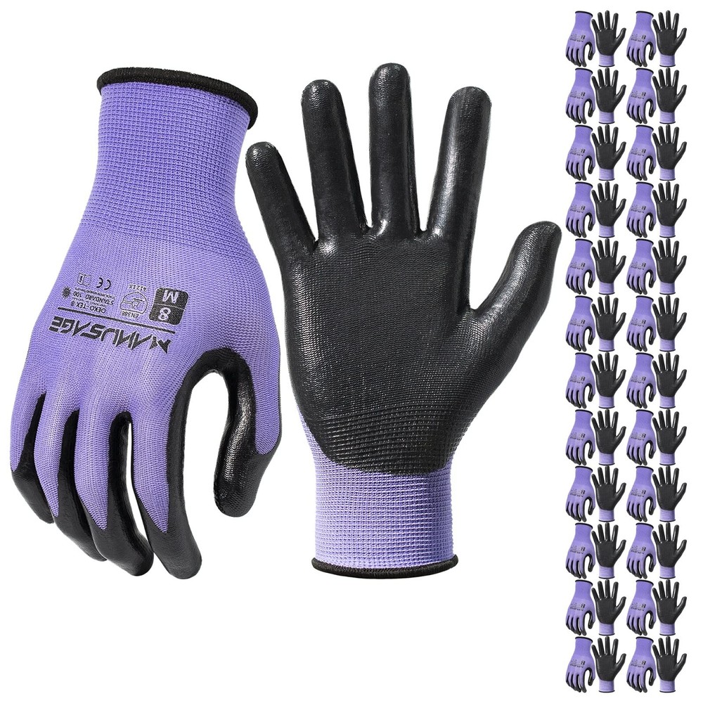 Safety Work Gloves – Protective Glove for Men & Women – Ultrathin Hand Protec…