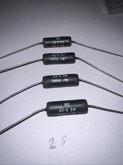 IRC 250 Ohm High Precision Wirewound Resistor 0.1% Tolerance New Quantity of 4