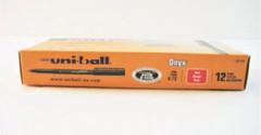 Uni-ball Onyx Red Ink Fine Point 0.7mm Roller Ball Pen, 1-Box, 12-Pens New