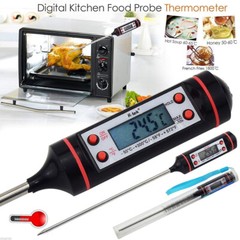 Digital meat thermometer, measuring temperature -50°C to+300°C (-58°F to +572°F)